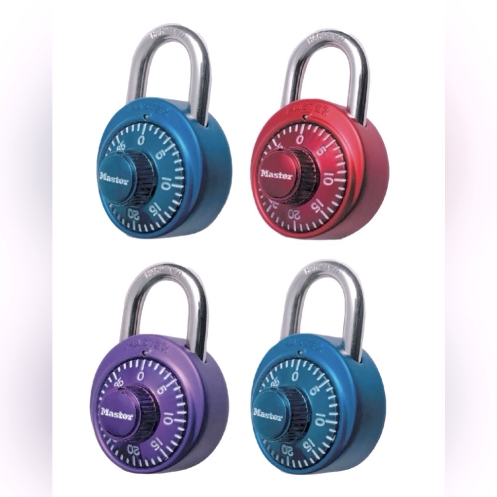 Master Lock Combination Padlock Set